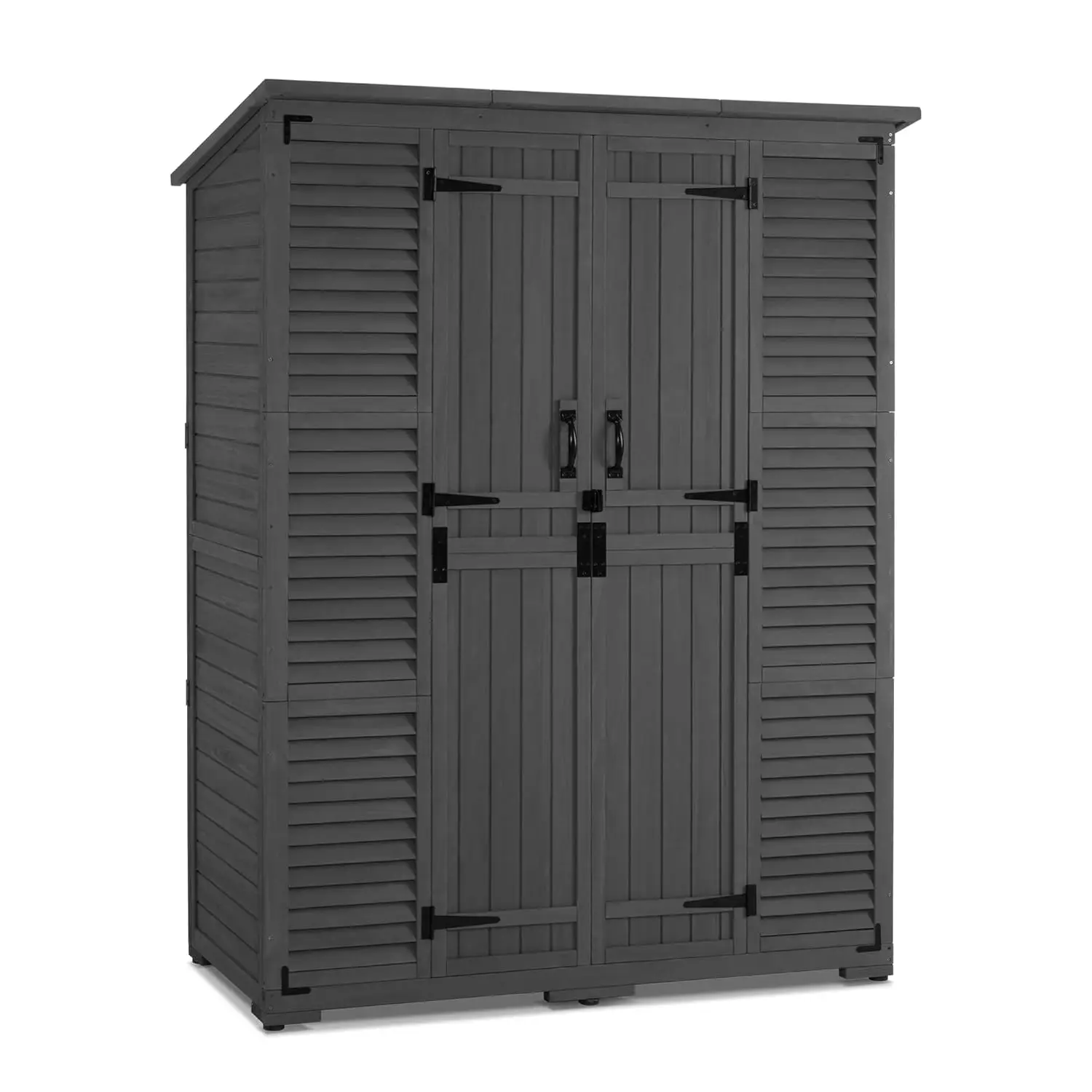 Large Outdoor Storage Cabinet Shed 6 Shelves Lockable Wooden Garden Yard Patio 4.8x2.2x6.5ft, Customized
Large Outdoor Storage Cabinet Shed 6 Shelves Lockable Wooden Garden Yard Patio 4.8x2.2x6.5ft, Customized