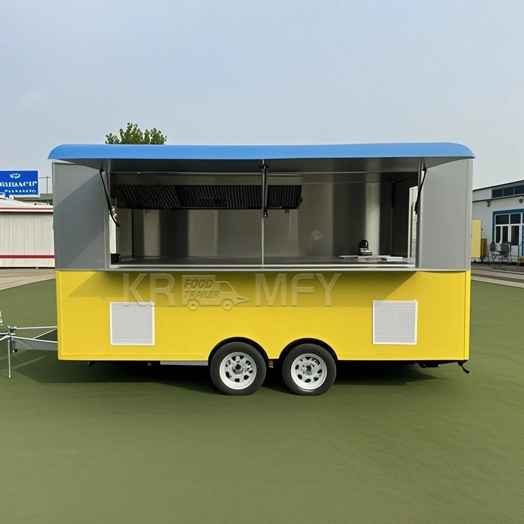 Double Axles Food Truck For Sale Customization Fully Load Or Empty 14ft Mobile Concession BBQ Outdoor Trailer
Double Axles Food Truck For Sale Customization Fully Load Or Empty 14ft Mobile Concession BBQ Outdoor Trailer