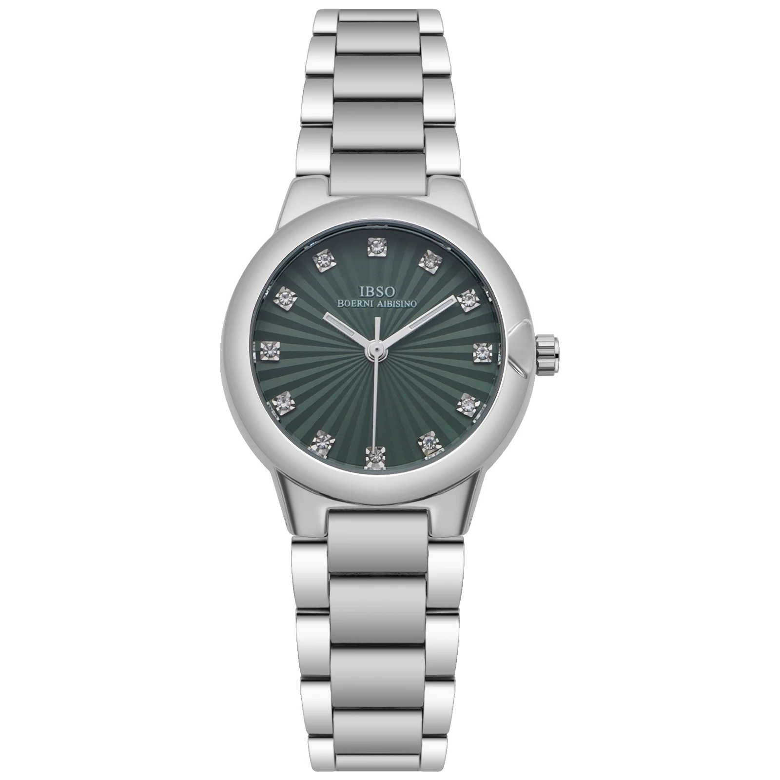 IBSO Women Wholesale Stainless Steel Strap Luxury Simple Watch Ladies 3ATM Waterproof Japanese Quartz Movement Luminous Hands
IBSO Women Wholesale Stainless Steel Strap Luxury Simple Watch Ladies 3ATM Waterproof Japanese Quartz Movement Luminous Hands