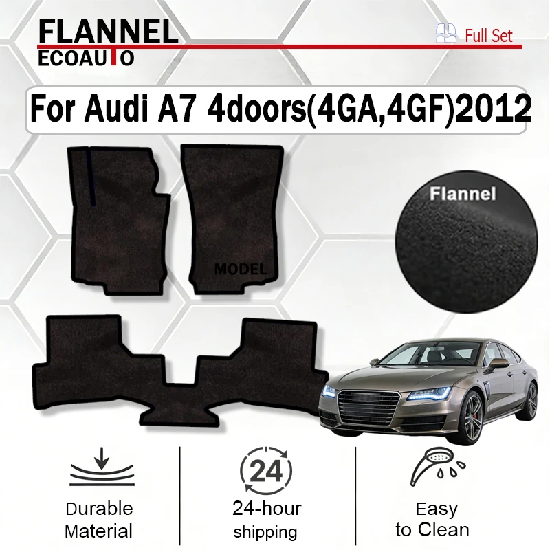 Автомобильные коврики ECOAUTO из фланели для Audi A7 4-дверный (4GA, 4GF) 2012-наст. время, противоскользящие, стильные, без запаха, огнестойкие.
Автомобильные коврики ECOAUTO из фланели для Audi A7 4-дверный (4GA, 4GF) 2012-наст. время, противоскользящие, стильные, без запаха, огнестойкие.