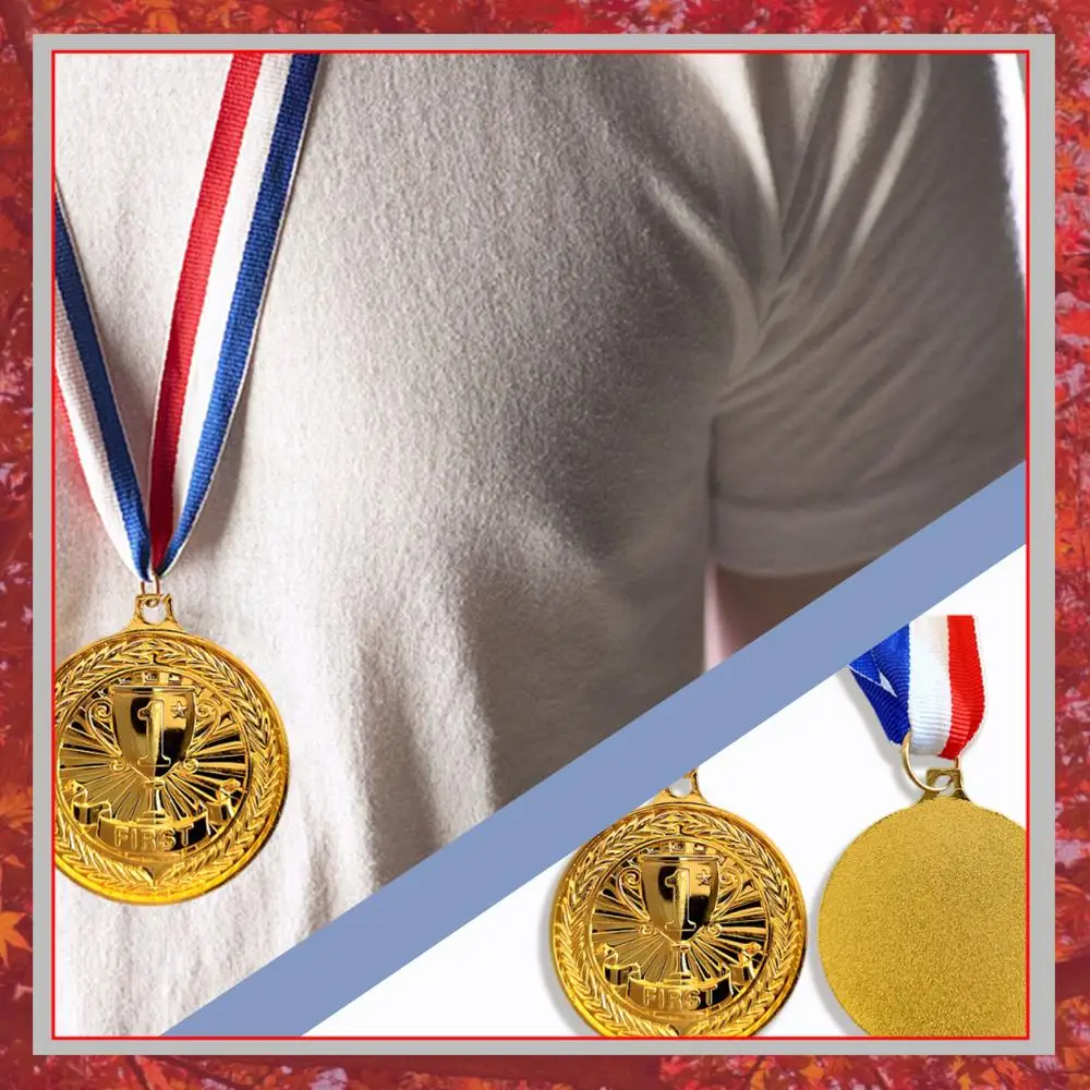 10Pcs Awards Winner Medal with Neck Ribbon Sports Trophy Award Marathon Competitions Medal for Daily Life Learning Projects
10Pcs Awards Winner Medal with Neck Ribbon Sports Trophy Award Marathon Competitions Medal for Daily Life Learning Projects