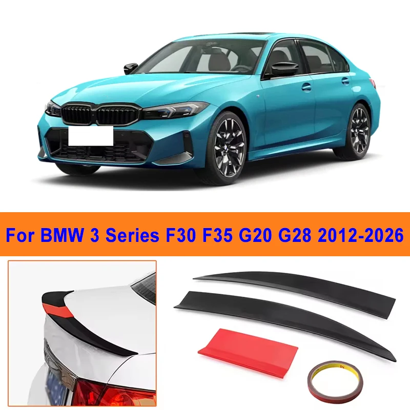 For BMW 3 Series F30 F35 G20 G28 2012-2026 3-Section ABS Rear Trunk Spoiler 115-125cm Adjustable Sports Decor Top Wing Car Parts
For BMW 3 Series F30 F35 G20 G28 2012-2026 3-Section ABS Rear Trunk Spoiler 115-125cm Adjustable Sports Decor Top Wing Car Parts