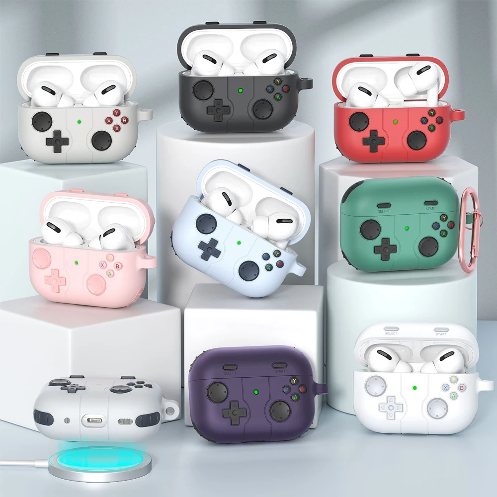 2024 Cute Cartoon 3D Gamepad Silicone Shockproof Box Cover For Airpods 1 2 3 2021 Airpods Pro 2 Earphone Case For Airpods 4 3
2024 Cute Cartoon 3D Gamepad Silicone Shockproof Box Cover For Airpods 1 2 3 2021 Airpods Pro 2 Earphone Case For Airpods 4 3