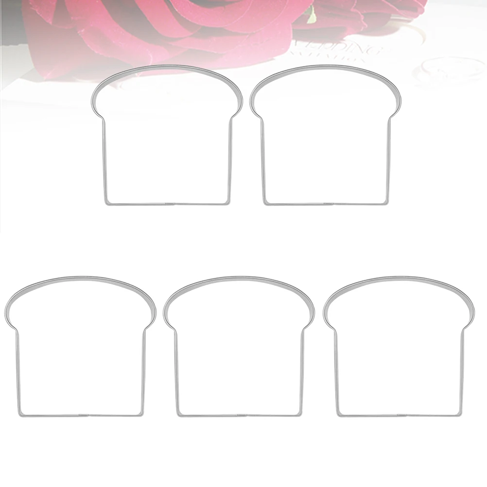 5pcs Mould Toast Shape Biscuit Toast Shape Cookie Molds Cookie Molds Fruit Baking Kids Gifts Party
5pcs Mould Toast Shape Biscuit Toast Shape Cookie Molds Cookie Molds Fruit Baking Kids Gifts Party