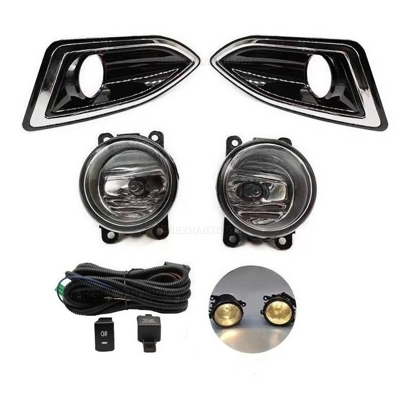 1 set of fog lights for Ford Edge 2015 2016 2017 2018 fog lampshade grille frame front bumper fog lights
1 set of fog lights for Ford Edge 2015 2016 2017 2018 fog lampshade grille frame front bumper fog lights