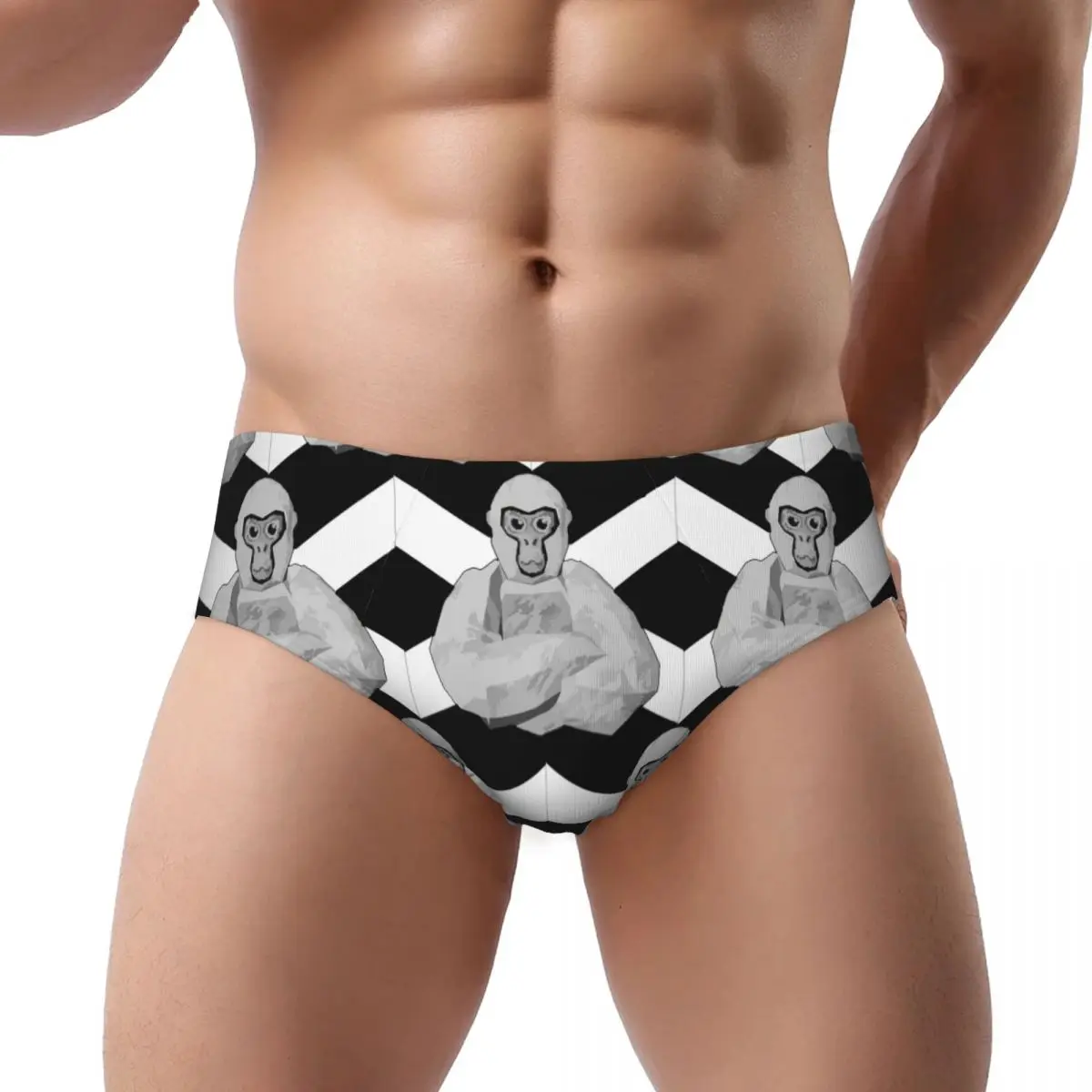 Gorilla Tag Male Triangle Panties Soft Boxer Underpants Short Underwear for Homme Man Boyfriend Gift
Gorilla Tag Male Triangle Panties Soft Boxer Underpants Short Underwear for Homme Man Boyfriend Gift