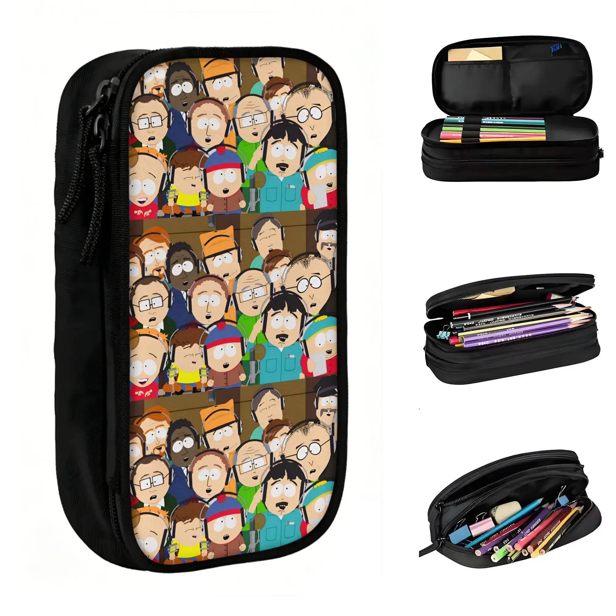 Custom Kawaii Southes Cartoon Parked Pencil Cases for Boys Girls Large Storage Hot Pencil Box School Supplies
Custom Kawaii Southes Cartoon Parked Pencil Cases for Boys Girls Large Storage Hot Pencil Box School Supplies
