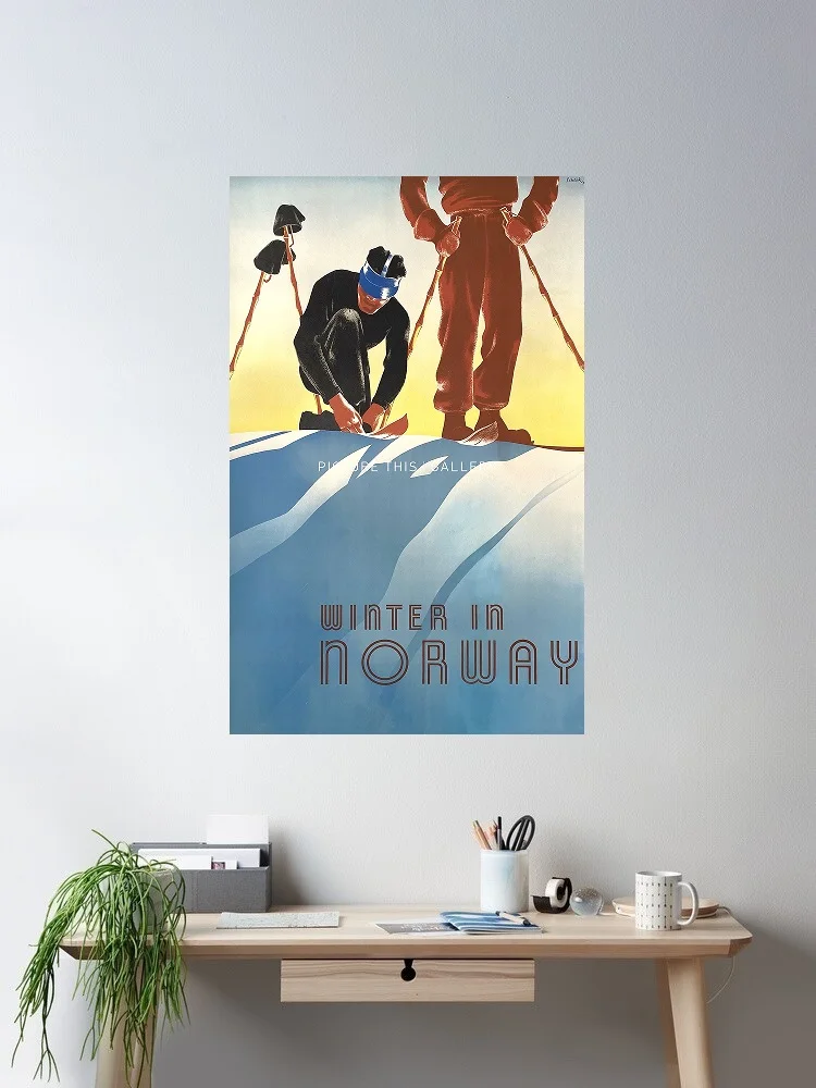 Winter in Norway Art Print Canvas Poster, Living Room Decor, Home Wall Picture
Winter in Norway Art Print Canvas Poster, Living Room Decor, Home Wall Picture