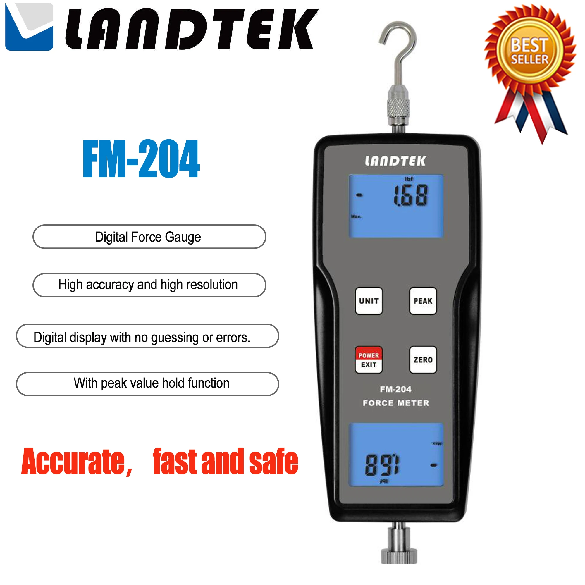 Цифровой измеритель силы LANDTEK, используемый для электроники, строительного оборудования и т. Д., тяговый измеритель натяжения, прибор для проверки силы натяжения.
Цифровой измеритель силы LANDTEK, используемый для электроники, строительного оборудования и т. Д., тяговый измеритель натяжения, прибор для проверки силы натяжения.
