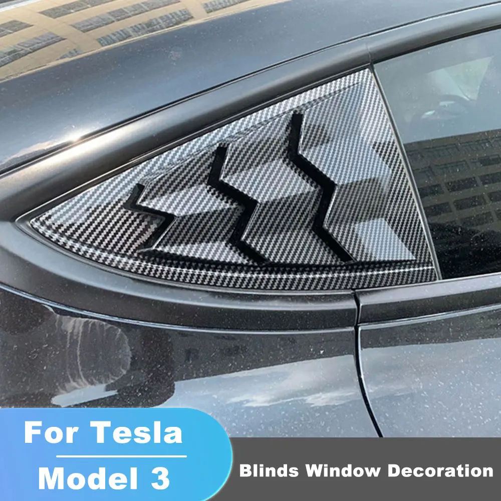 Жалюзи, декоративные наклейки для окон для Tesla Model 3, задний треугольный спойлер для окон, жалюзи, крышка затвора, спортивные модификационные детали
Жалюзи, декоративные наклейки для окон для Tesla Model 3, задний треугольный спойлер для окон, жалюзи, крышка затвора, спортивные модификационные детали