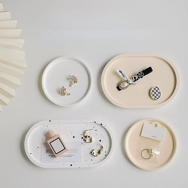INS Gypsum Jewelry Storage Plate Ring Earring Display Tray Photography Decoration Props
INS Gypsum Jewelry Storage Plate Ring Earring Display Tray Photography Decoration Props