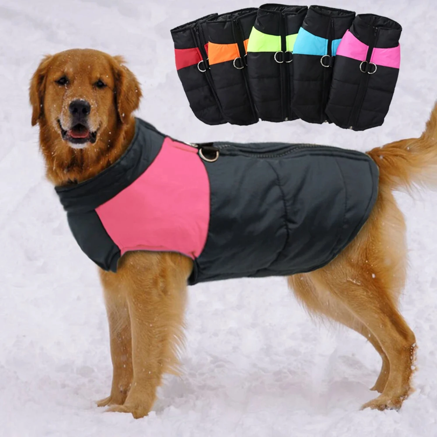 Cozy Winter Waterproof Big Dog Coat for Small Medium Large Dogs - Warm Puppy Clothing Vest Jacket for Labrador Outfits
Cozy Winter Waterproof Big Dog Coat for Small Medium Large Dogs - Warm Puppy Clothing Vest Jacket for Labrador Outfits