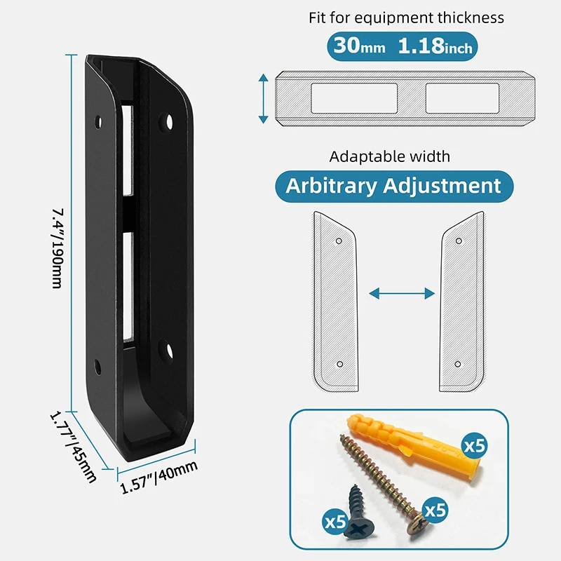 1Pc Wall & Under Desk Laptop Mount Holder Creative Easy To Install Enhanced Stability With Protection Pads Bracket Support Stand
1Pc Wall & Under Desk Laptop Mount Holder Creative Easy To Install Enhanced Stability With Protection Pads Bracket Support Stand