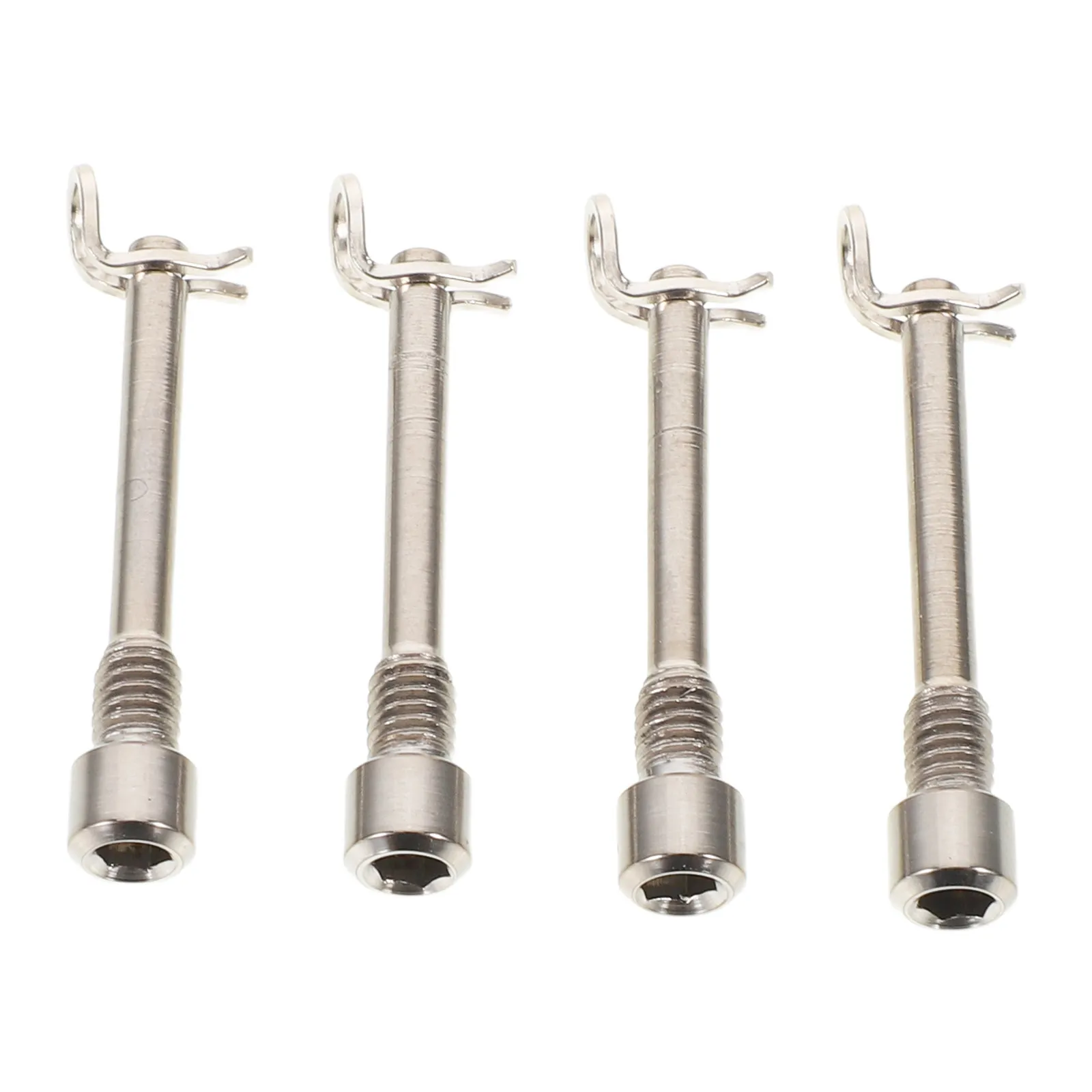 2Sets Titanium Alloy Brake Pad Retaining Pins Disc Brake Caliper Bolts with Cotter Clips for Mountain Road Bikes Oil Disc Brakes
2Sets Titanium Alloy Brake Pad Retaining Pins Disc Brake Caliper Bolts with Cotter Clips for Mountain Road Bikes Oil Disc Brakes