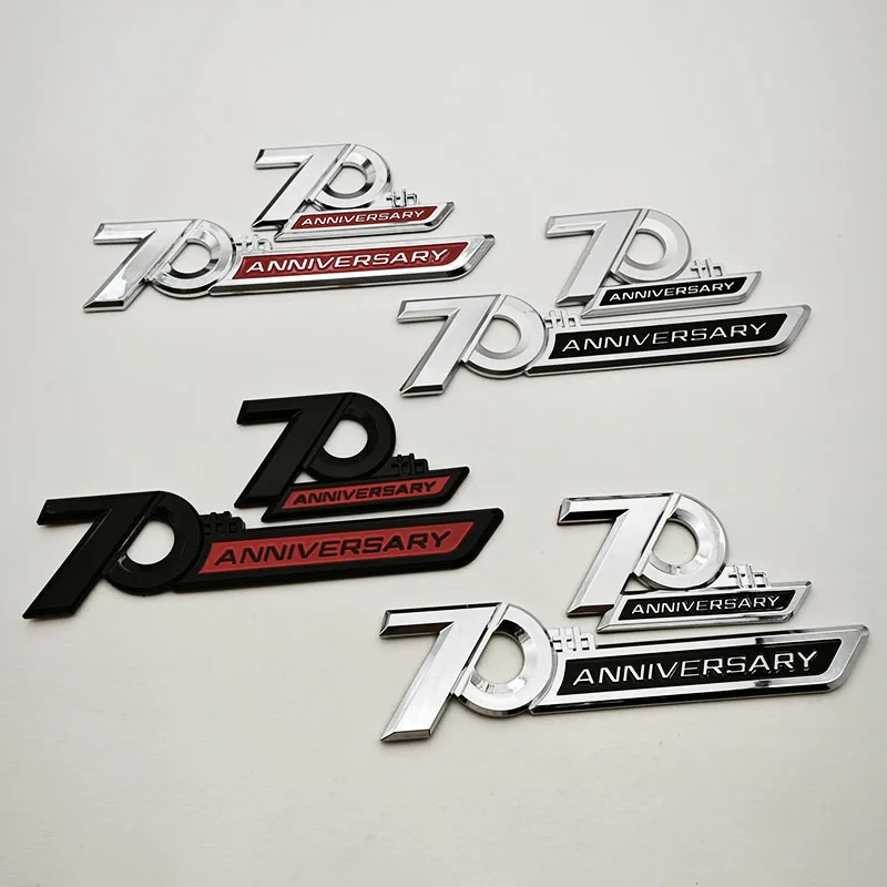 3D ABS Car Logo 70th Anniversary Badge Fender Side Emblem For Toyota Land Cruiser LC200 LC300 70th Sticker Car Accessories
3D ABS Car Logo 70th Anniversary Badge Fender Side Emblem For Toyota Land Cruiser LC200 LC300 70th Sticker Car Accessories