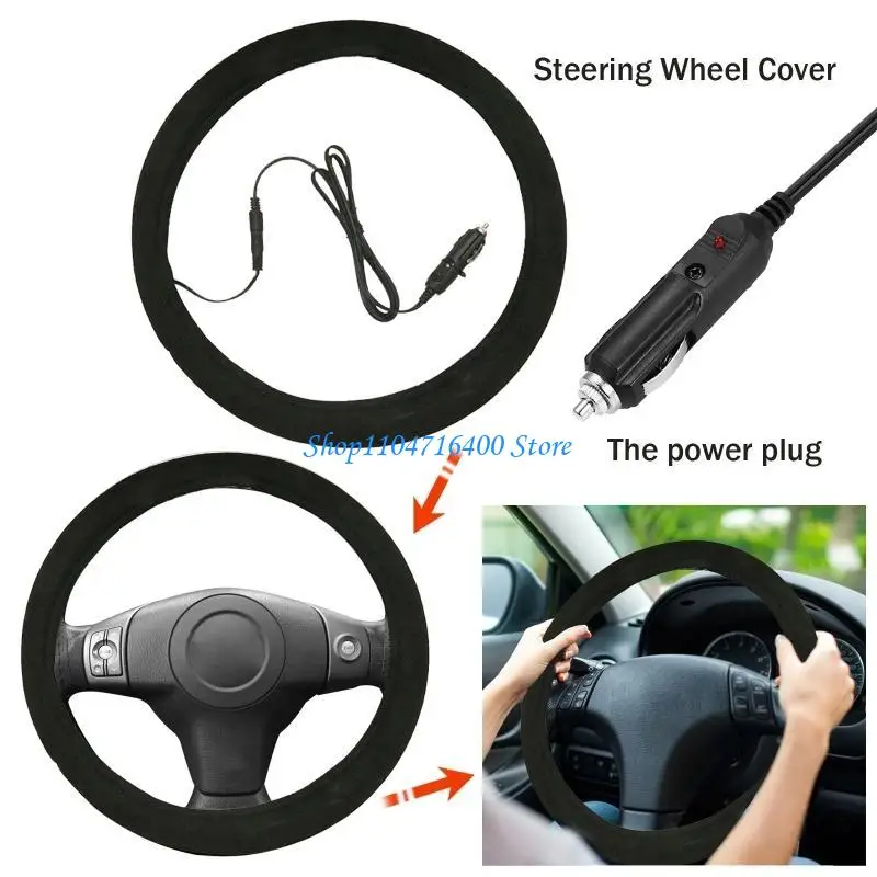 y1gd Heated Winter Steering Wheel Suede Interior Stylish Cover Universal Better Grip
y1gd Heated Winter Steering Wheel Suede Interior Stylish Cover Universal Better Grip