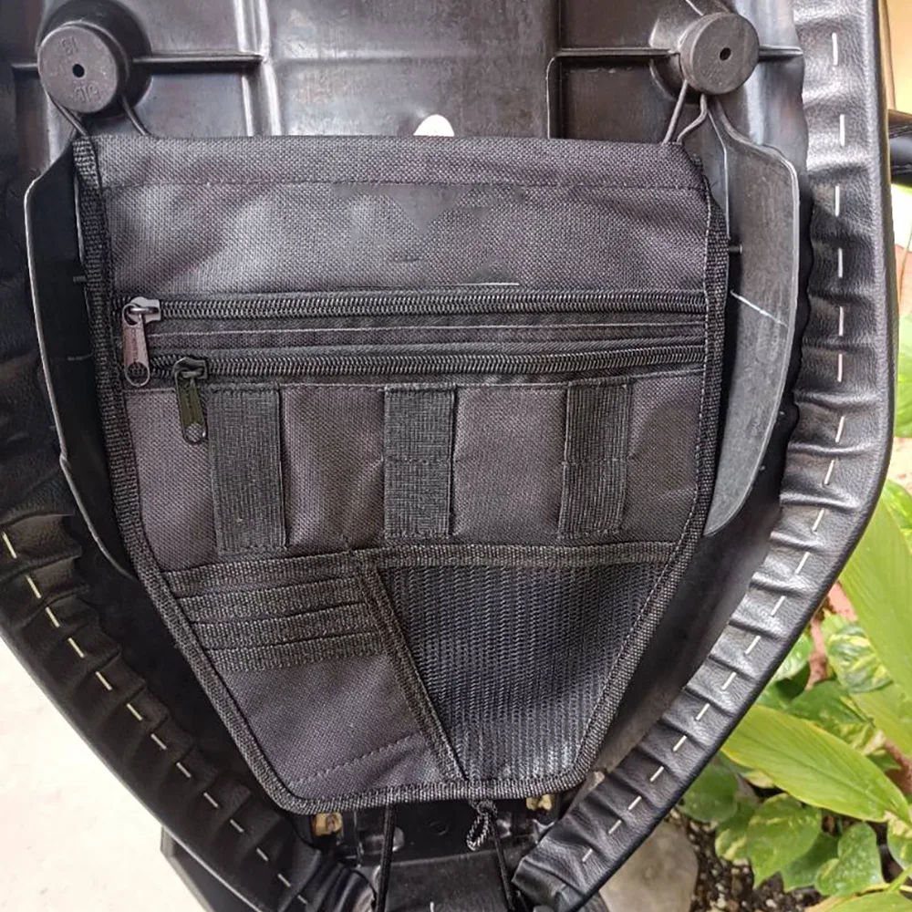 Suitable for Yamaha Mio Soul I 125 seat lower back storage bag tool bag Motorcycle Under Storage Pouch Motorbike Accessories Too
Suitable for Yamaha Mio Soul I 125 seat lower back storage bag tool bag Motorcycle Under Storage Pouch Motorbike Accessories Too