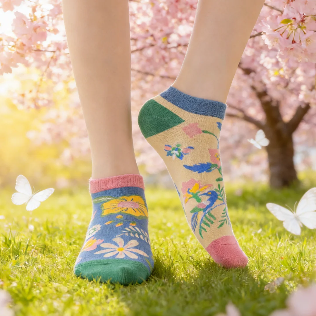 【1 пара】Весенние странные носки: носки с цветочным рисунком и птицей, идеально подходящие для весенне-летних нарядов.
【1 пара】Весенние странные носки: носки с цветочным рисунком и птицей, идеально подходящие для весенне-летних нарядов.