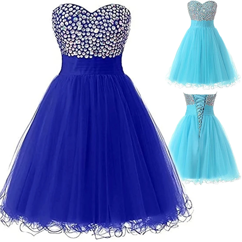 Short Tulle A Line Sweetheart Crystals Beading Knee Length Bridesmaid Dresses Wedding Party Prom Homecoming Birthday Cocktail
Short Tulle A Line Sweetheart Crystals Beading Knee Length Bridesmaid Dresses Wedding Party Prom Homecoming Birthday Cocktail