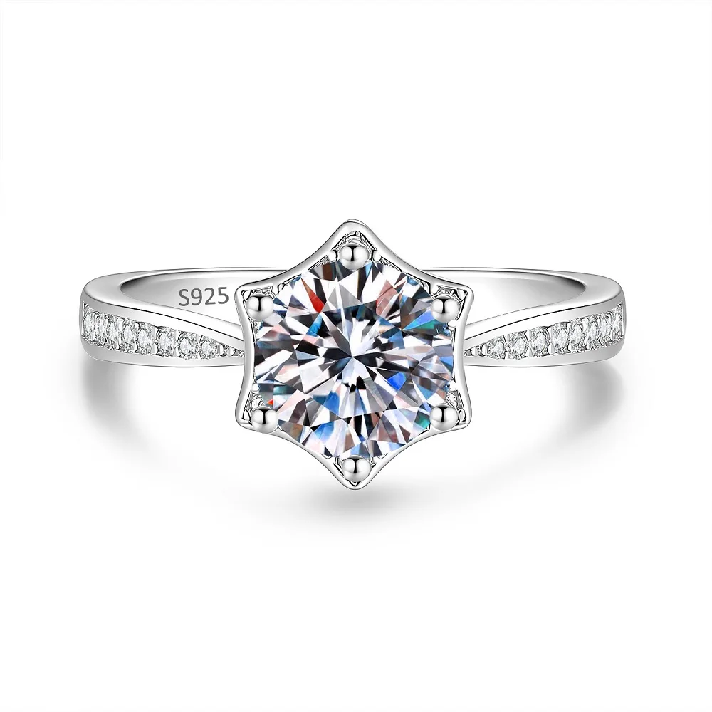 Luxury Sparkling 1 Carat Moissanite Women Wedding Ring-925 Sterling Silver Engagement Anniversary Jewelry Gift-Size 5~9
Luxury Sparkling 1 Carat Moissanite Women Wedding Ring-925 Sterling Silver Engagement Anniversary Jewelry Gift-Size 5~9