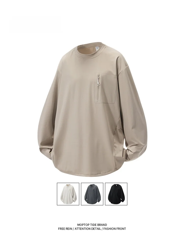 MMOPTOP ex Long Sve round Ne T-irt Outdoor Climbing Sportswear Sun Protection Spring New Sle Loose Fit Faionable
MMOPTOP ex Long Sve round Ne T-irt Outdoor Climbing Sportswear Sun Protection Spring New Sle Loose Fit Faionable