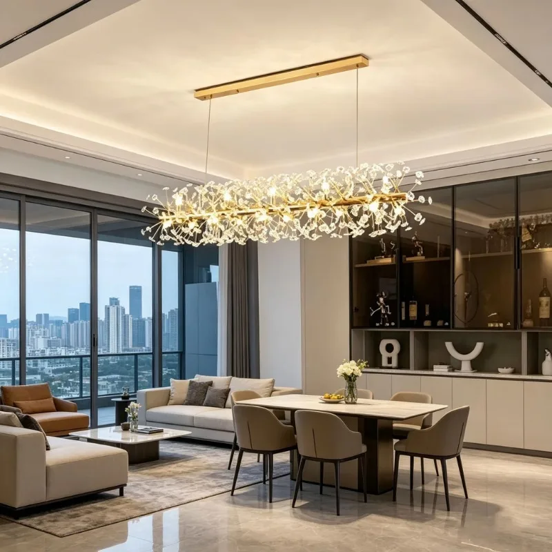 Design Modern Crystal Nordic Home Dining Room Chandelier Decorative Lighting
Design Modern Crystal Nordic Home Dining Room Chandelier Decorative Lighting