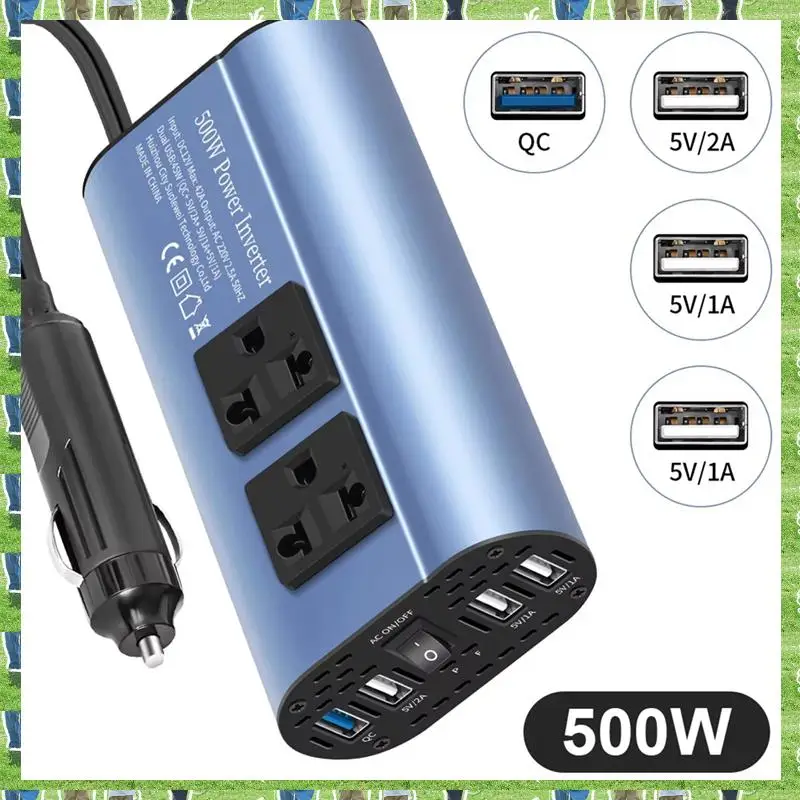 FTS 500W Modified Wave Inverter 12V/24V To 220V Car Inverter Converter Modified Wave Inverter Portable Automotive Charger Invert
FTS 500W Modified Wave Inverter 12V/24V To 220V Car Inverter Converter Modified Wave Inverter Portable Automotive Charger Invert