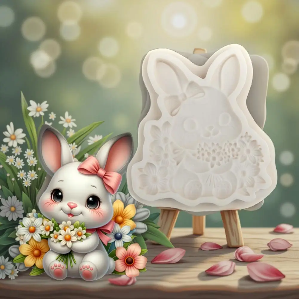 Rabbit Silicone Mold Easter Bunny Floral Pattern Chocolate Candy Making Mold Flexible Easy Demoulding Cake Decoration Mold 90%
Rabbit Silicone Mold Easter Bunny Floral Pattern Chocolate Candy Making Mold Flexible Easy Demoulding Cake Decoration Mold 90%