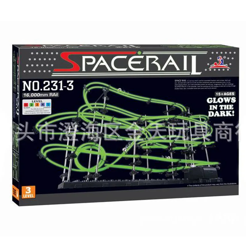 Marble Run Maze Race Track Games Luminous Spacerail Roller Coaster Level 2 3 4 Electric Elevator Model Education Science Toys
Marble Run Maze Race Track Games Luminous Spacerail Roller Coaster Level 2 3 4 Electric Elevator Model Education Science Toys