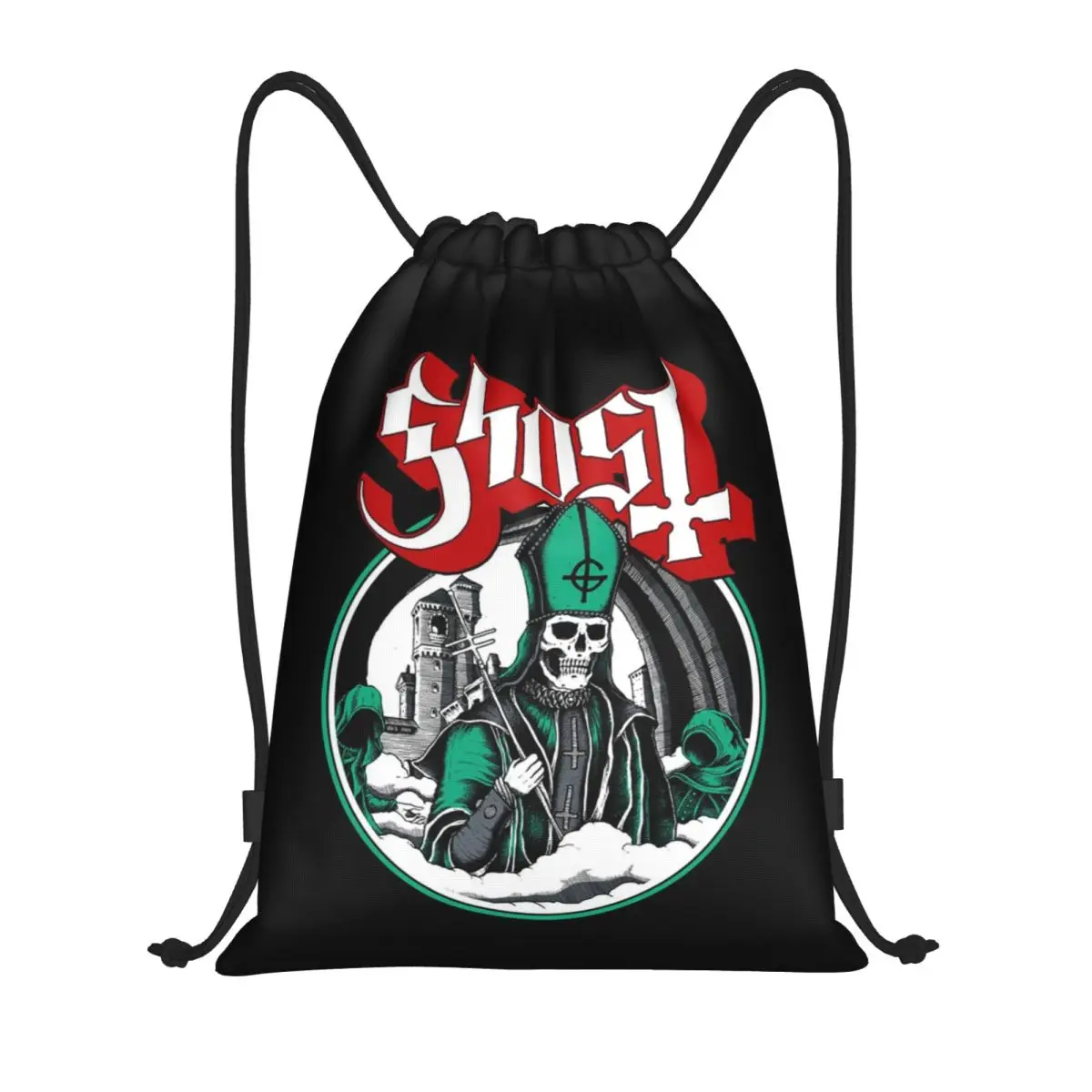 Impera Maestro Ghost Drawstring Backpack Sports Gym Bag for Women Men Heavy Metal Rock Band Training Sackpack
Impera Maestro Ghost Drawstring Backpack Sports Gym Bag for Women Men Heavy Metal Rock Band Training Sackpack