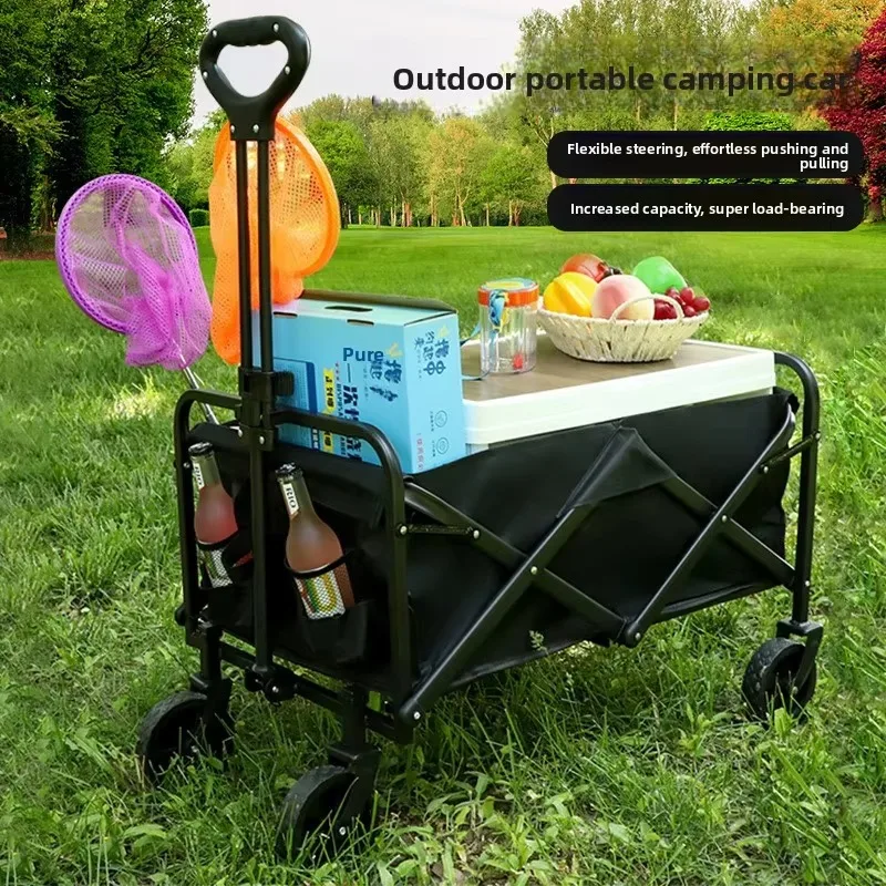 Outdoor Camper Foldable Trolley with Carbon Steel Oxford Cloth for Camping Picnic Car Use
Outdoor Camper Foldable Trolley with Carbon Steel Oxford Cloth for Camping Picnic Car Use