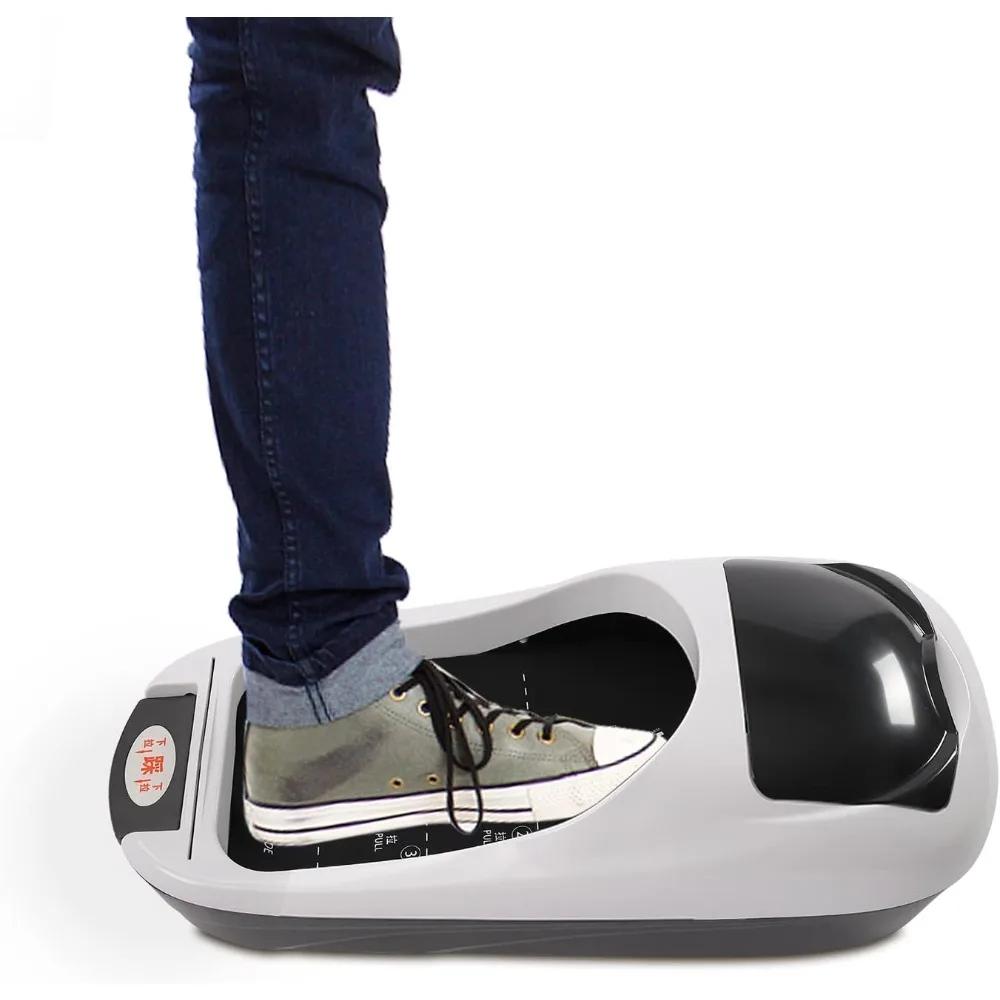 Automatic Shoe Cover Machine, Home Smart Wrapping Machine with 1 Rolls of Film, Portable Shoe Film Machine
Automatic Shoe Cover Machine, Home Smart Wrapping Machine with 1 Rolls of Film, Portable Shoe Film Machine