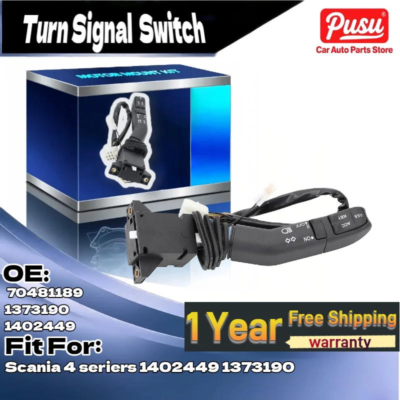 Переключатель рулевой колонки указателя поворота для Scania 4 серии 1402449 1373190
Переключатель рулевой колонки указателя поворота для Scania 4 серии 1402449 1373190