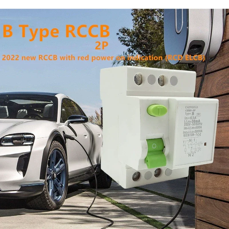 2022 New RCCB with Red Power on Indication (RCD ELCB )CHZFGOLD Type B RCCB ELCB RCD 63A100A 30MA300MA
2022 New RCCB with Red Power on Indication (RCD ELCB )CHZFGOLD Type B RCCB ELCB RCD 63A100A 30MA300MA