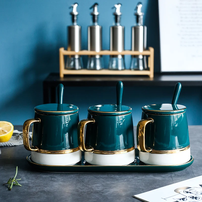 Luxury Creative Seasoning Jar Set Ceramic Salt Sugar Organizer Pepper Container Spice Jars Storage Box Azucarero Kitchen Supplie
Luxury Creative Seasoning Jar Set Ceramic Salt Sugar Organizer Pepper Container Spice Jars Storage Box Azucarero Kitchen Supplie