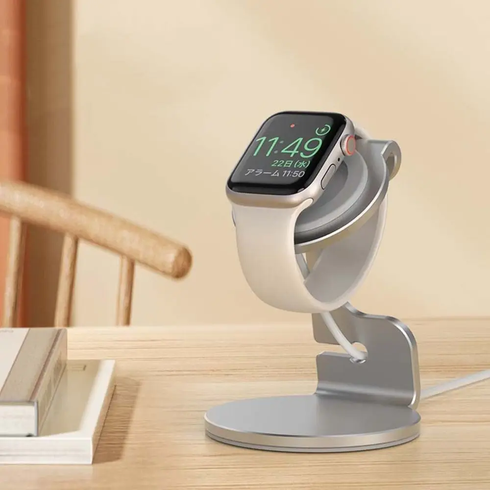 Aluminum Alloy Watch Charging Stand Lightweight Stable Watch Charging Dock Station Space Saving Anti-slip Watch Charging Holder
Aluminum Alloy Watch Charging Stand Lightweight Stable Watch Charging Dock Station Space Saving Anti-slip Watch Charging Holder