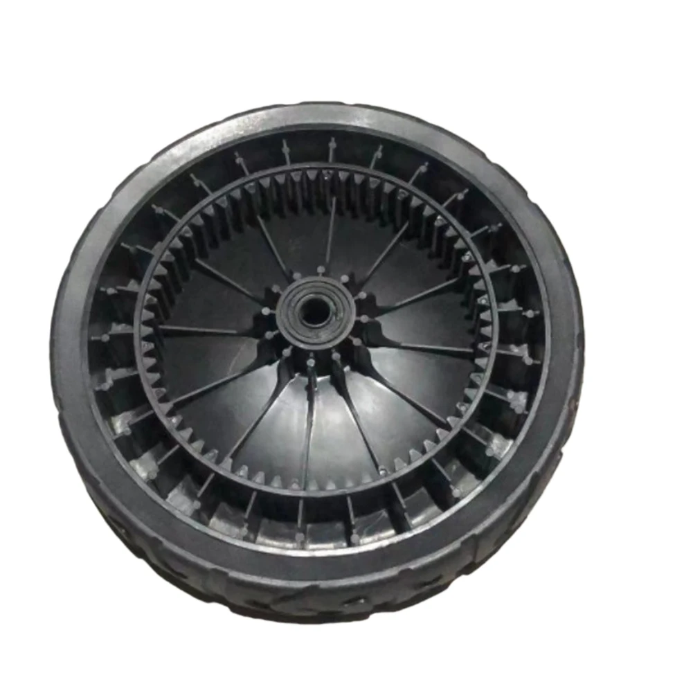 Black Lawn Mower Wheel 63-Tooth Drive Self-propulsion Assistance Unique Tread Pattern Enhanced Grip For Loncin 196
Black Lawn Mower Wheel 63-Tooth Drive Self-propulsion Assistance Unique Tread Pattern Enhanced Grip For Loncin 196