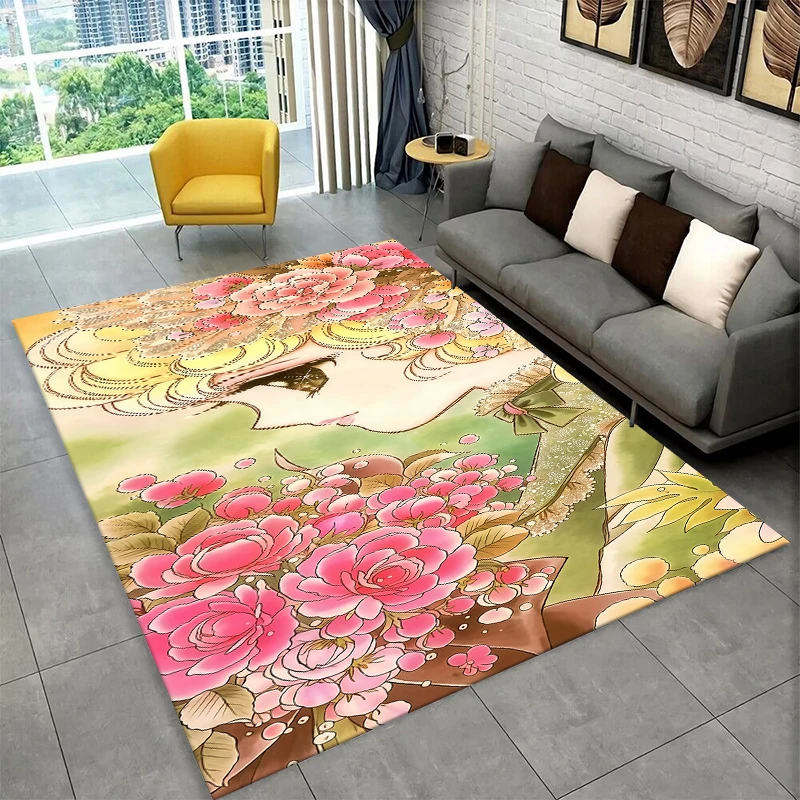 Милый мультяшный коврик «Девочка-конфетка» для игровой комнаты, спальни, гостиной, дивана, домашнего декора, детский игровой коврик, нескользящий напольный коврик
Милый мультяшный коврик «Девочка-конфетка» для игровой комнаты, спальни, гостиной, дивана, домашнего декора, детский игровой коврик, нескользящий напольный коврик