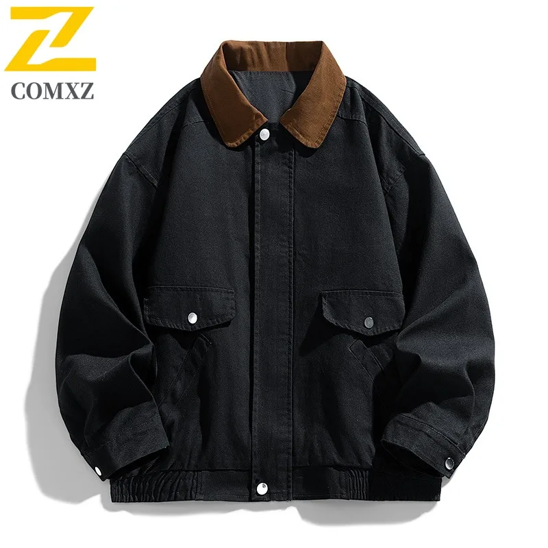 COMXZ Men Cotton Chaqueta Workwear High Quality Luxury Business Travel Casual Camping Jackets Walking Comfortable Trench Coat
COMXZ Men Cotton Chaqueta Workwear High Quality Luxury Business Travel Casual Camping Jackets Walking Comfortable Trench Coat