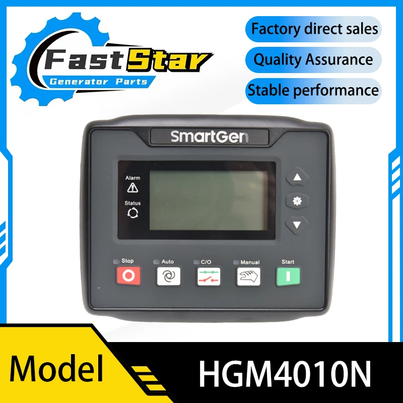 HGM4010N Оригинальный контроллер генератора Smartgen, автоматический запуск для автоматизации генераторной установки с одним дизелем HGM4020N
HGM4010N Оригинальный контроллер генератора Smartgen, автоматический запуск для автоматизации генераторной установки с одним дизелем HGM4020N