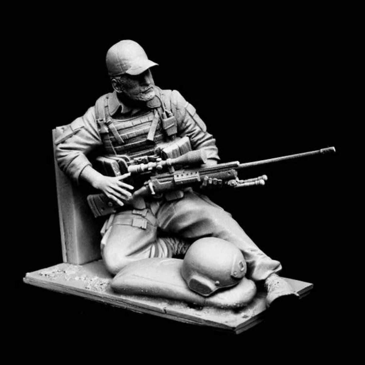 1/16 resin unpainted model kit, military theme, US Navy SEAL sniper unassembled and unpainted GK
1/16 resin unpainted model kit, military theme, US Navy SEAL sniper unassembled and unpainted GK