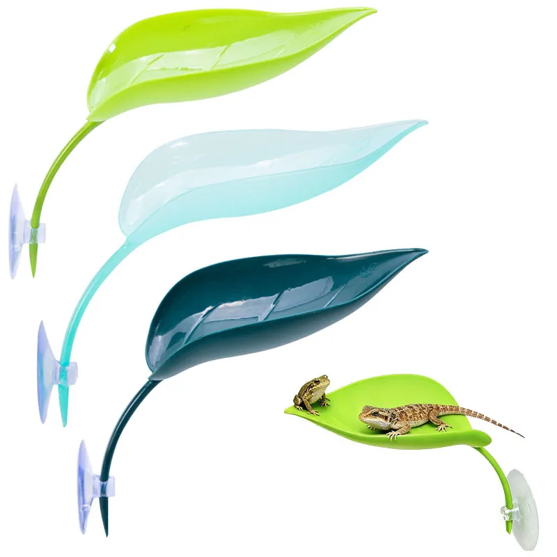 5pcs Reptile Basking Area Resting Terrace Frog Habitat Leaf Suction Cup Tank Accessories Simulated Leaves for Geckos
5pcs Reptile Basking Area Resting Terrace Frog Habitat Leaf Suction Cup Tank Accessories Simulated Leaves for Geckos