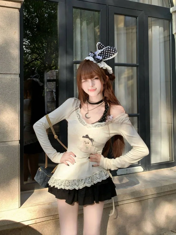 Pure Desire Style Women's Autumn Winter Sexy Slim Fit Lace Splice Knitted Dress Two-Piece Set Casual Fashion Ensemble
Pure Desire Style Women's Autumn Winter Sexy Slim Fit Lace Splice Knitted Dress Two-Piece Set Casual Fashion Ensemble