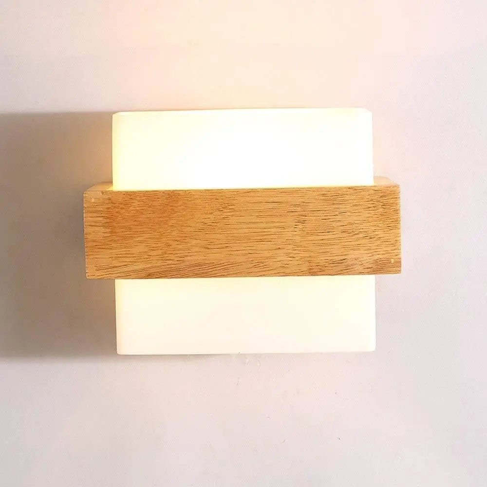 Scandinavian Nordic Wood Light Glass Lampshade Corridor Balcony Bedside LED E27 Side Lamps Interior for Home Decor
Scandinavian Nordic Wood Light Glass Lampshade Corridor Balcony Bedside LED E27 Side Lamps Interior for Home Decor