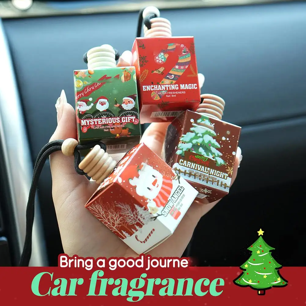 New Creative Christmas Car Air Freshener Pendant Fragrance Scent Car Freshener The Air Long-lasting Refreshes Interior Oil B2U5
New Creative Christmas Car Air Freshener Pendant Fragrance Scent Car Freshener The Air Long-lasting Refreshes Interior Oil B2U5