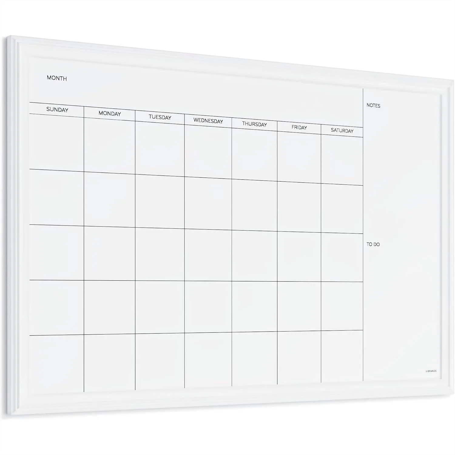 30x20 Magnetic Dry Erase Calendar White Board with White Wood Frame and Magnets for Home Office
30x20 Magnetic Dry Erase Calendar White Board with White Wood Frame and Magnets for Home Office