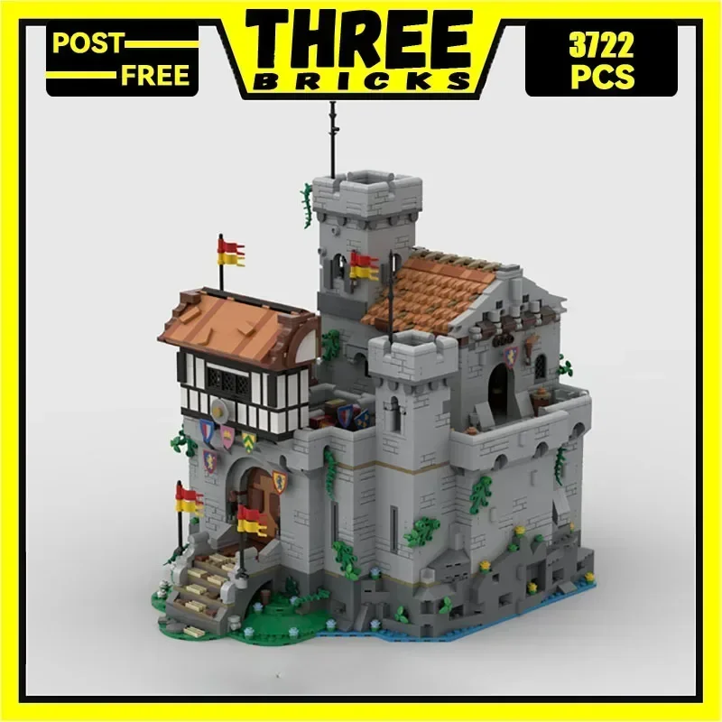 Средневековая модель крепости Moc, строительные кирпичи, замок льва, проигрыватель, технология, модульные блоки, подарки, рождественские игрушки, наборы «сделай сам», сборка
Средневековая модель крепости Moc, строительные кирпичи, замок льва, проигрыватель, технология, модульные блоки, подарки, рождественские игрушки, наборы «сделай сам», сборка