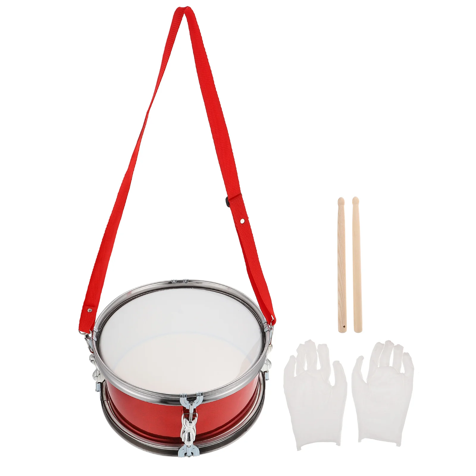 Tambourines for Adults Snare Drum Instrument Music Toy Shoulder Strap Education Percussion Kid Red Kids Student
Tambourines for Adults Snare Drum Instrument Music Toy Shoulder Strap Education Percussion Kid Red Kids Student