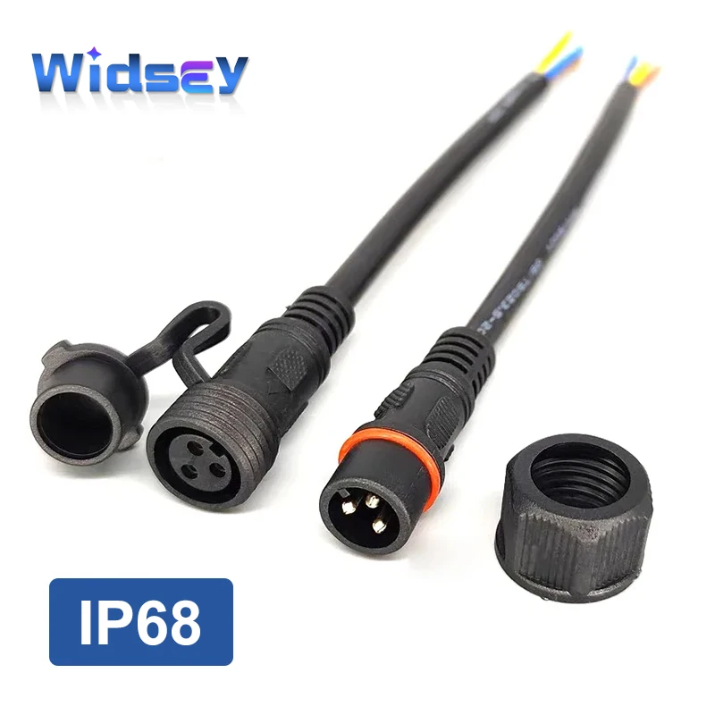 Waterproof Docking Connector 2 3 4 5 6 7 8 Pin 0.3/0.75/1.5 Square Male Female Cable Plug Extension Line Outdoor LED Wire IP68
Waterproof Docking Connector 2 3 4 5 6 7 8 Pin 0.3/0.75/1.5 Square Male Female Cable Plug Extension Line Outdoor LED Wire IP68
