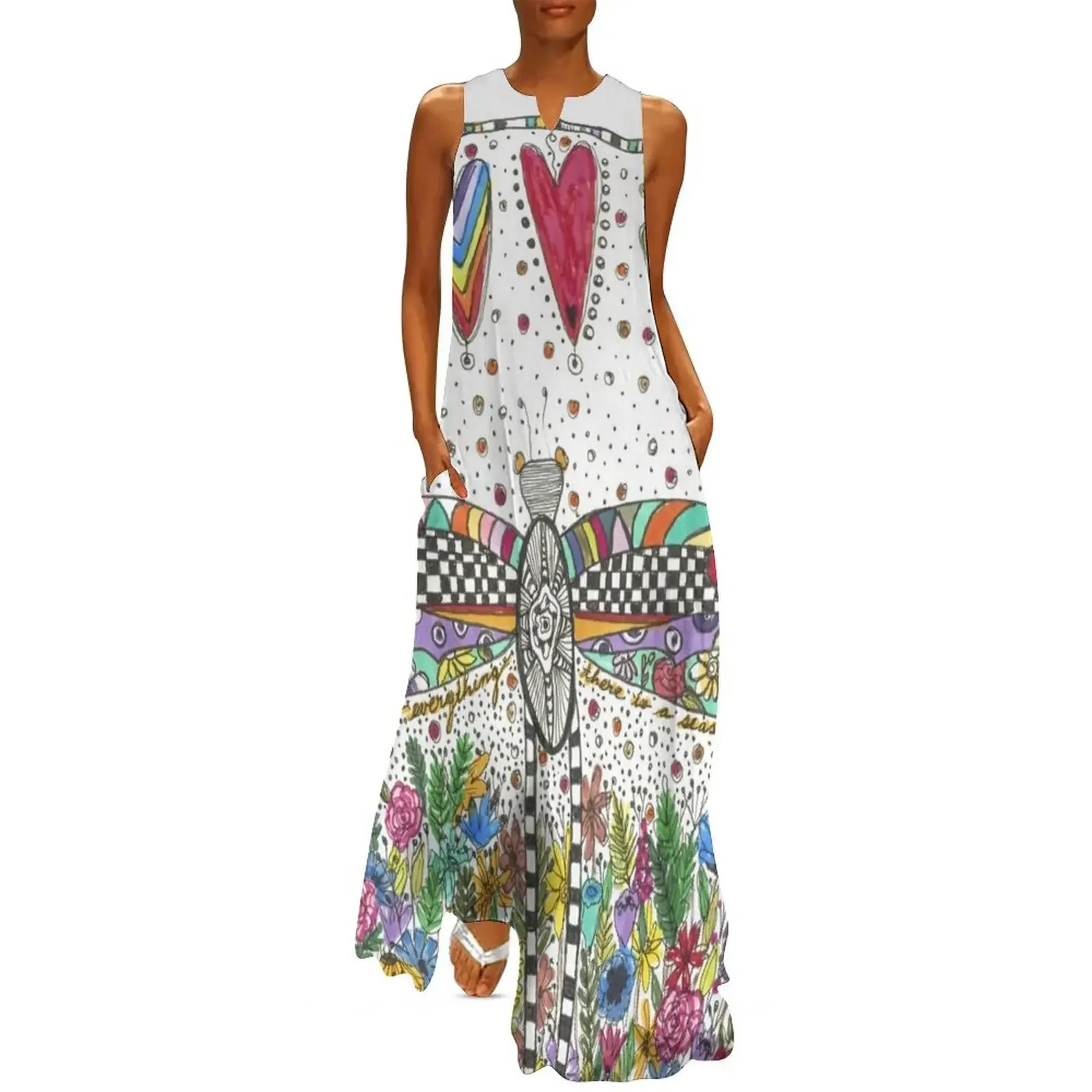 Standing Dragonfly Long Dress Evening dresses african dresses for woman dresses korean style Dress
Standing Dragonfly Long Dress Evening dresses african dresses for woman dresses korean style Dress